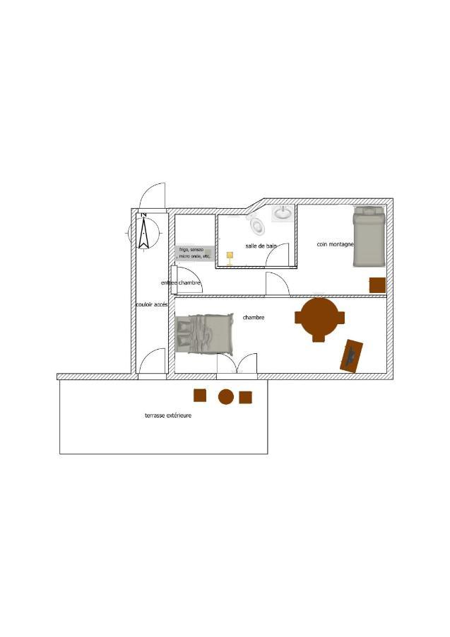 Chambre Les Ormes Enchastrayes Luaran gambar